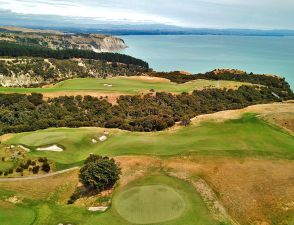 Cape Kidnappers 7th Aerial Side